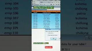 #excel filter function 🤔🔥 #dataanlysis #learnexcel#tricks #exceltips #excelshorts trending short #🙄