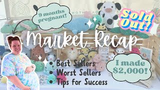 How to Make BANK Selling Amigurumi Crochet at Markets + Best Selling FREE Patterns