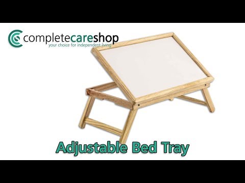 NRS Healthcare Bed Tray Table 2