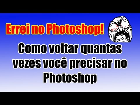 Vídeo: Como habilito vários undos no Photoshop?