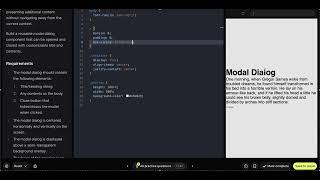Modal Dialog | GreatFrontEnd | Imposter Dev