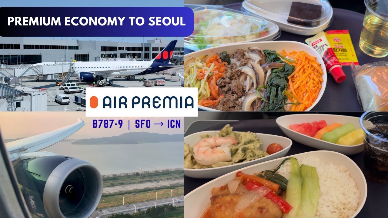 Onboard PREMIUM Economy to Korea | Air Premia B787-9 | 4K HDR 60fps