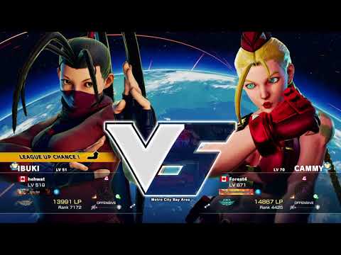 Ranked 2 and 2 Forest613's Diamond Cammy STREET FIGHTER V_20171117234039