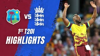 Highlights | West Indies vs England | 1st T20I | Streaming Live on FanCode image