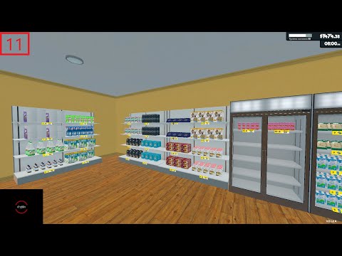 Видео: Приобрели две лицензии в Supermarket Simulator №11