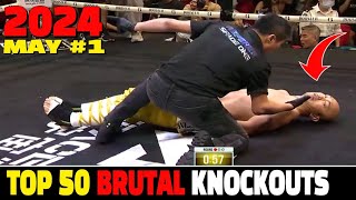 Top 50 Brutal Knockouts In May 2024 Mmamuay Thaikickboxingboxing