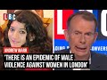 Andrew Marr: 'There is an epidemic of male violence against women in London' | LBC