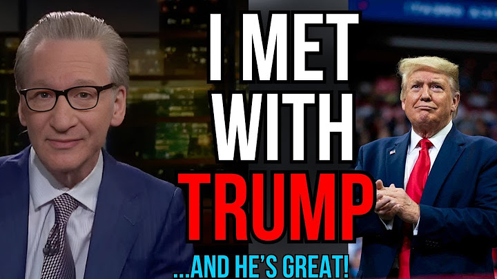 “I Was Wrong About Trump” – Bill Maher SHOCKS Everyone! 👀