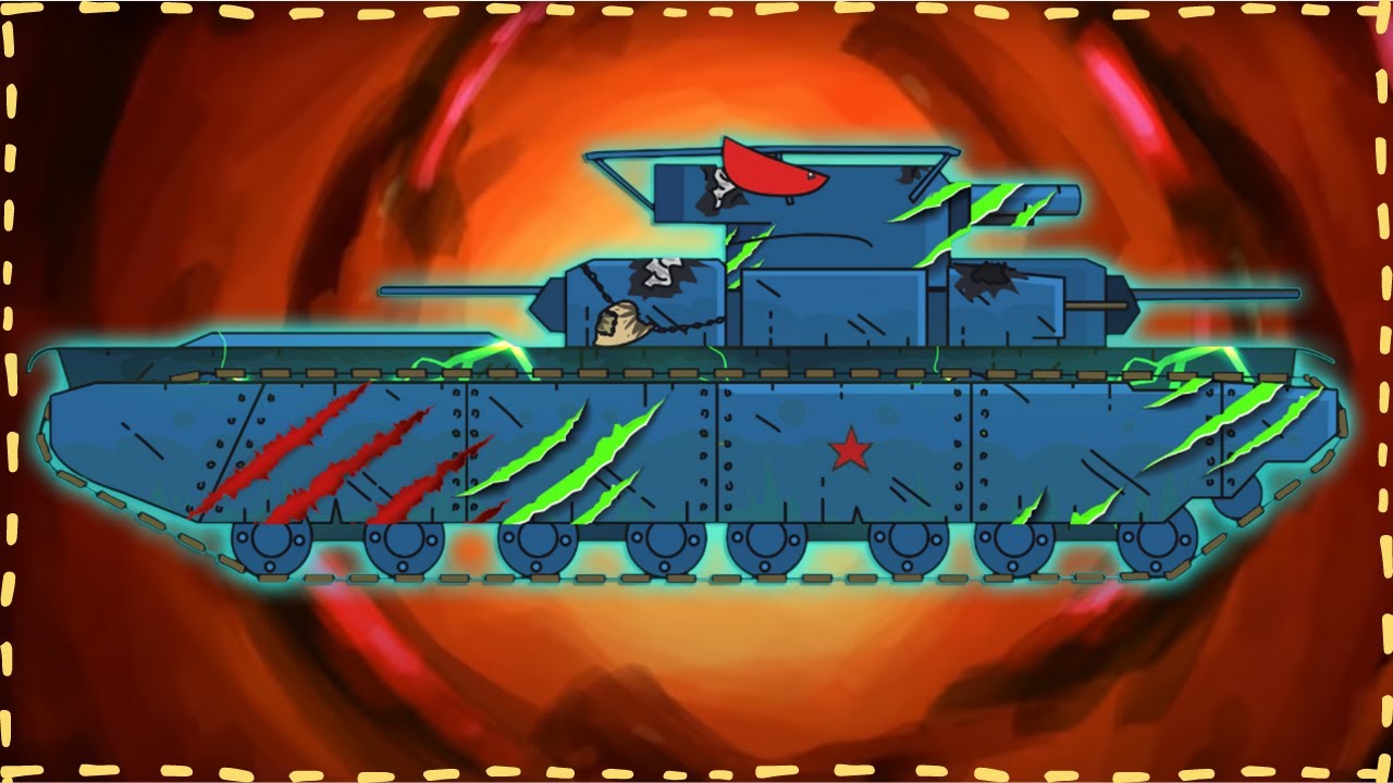 Monster tank game - gladiator T-35 version 3 | GERAND BENT BARREL ...