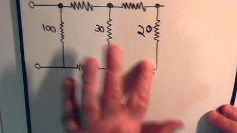 Electrical Circuits Video #5: Equivalent Resistance Example #3