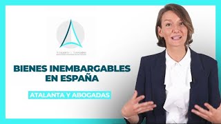 ⚖ Bienes que no pueden ser embargados en España  Bienes inembargables