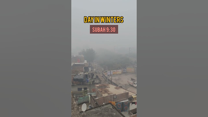 A Normal Day in Winters 🥶🥶🥶 #travel #winters #delhi