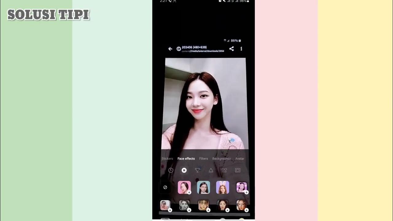 Cara Menggunakan Filter Video Call di LINE YouTube