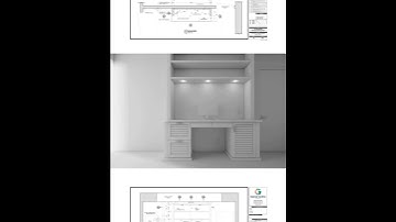 GVS Portfolio - DK 01/ 03.055.103 - Desk - Millwork Shop Drawings