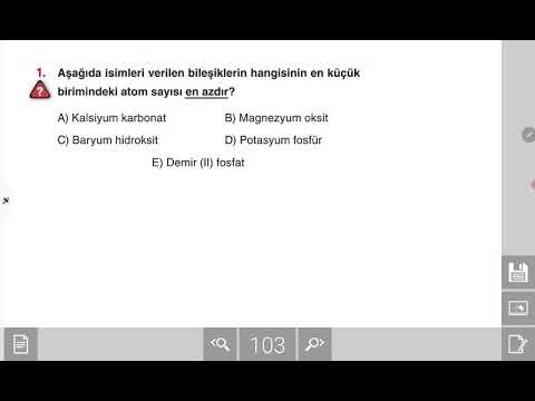 BİLEŞİKLERİN ADLANDIRILMASI-TYT KİMYA 2021