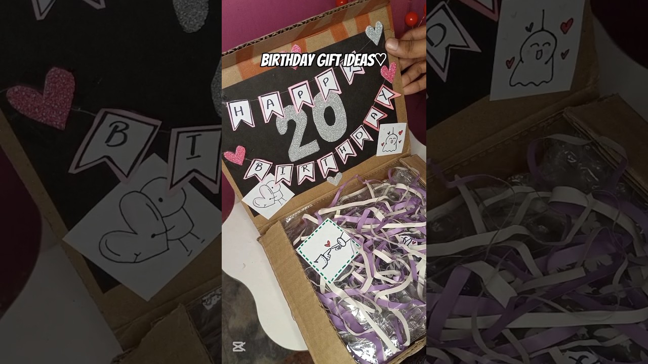 BIRTHDAY Gift ideas 👀❤️|Easy crafts for beginners| Gift box ideas