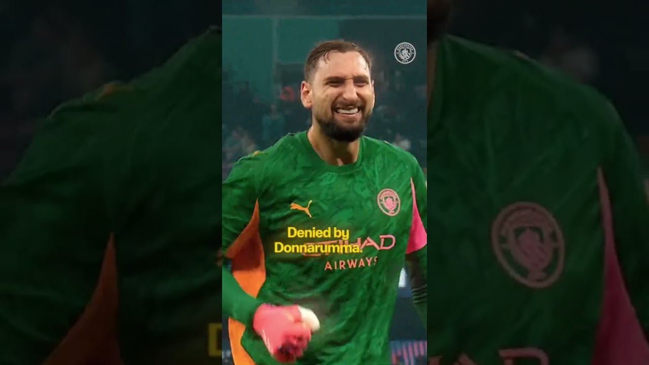 Making his mark in Manchester 🧤🇮🇹 #football #skills #mancity #premierleague #shorts