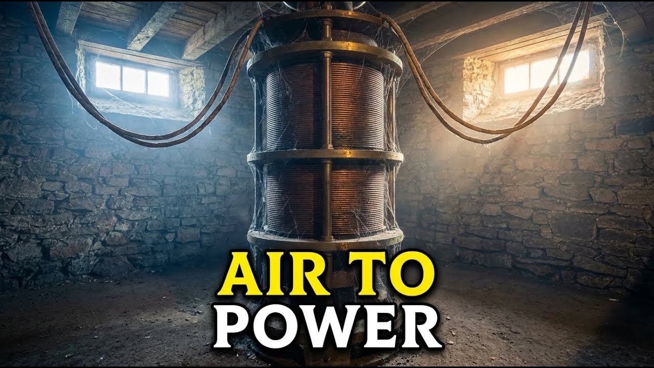 They Converted Air Into Power in the 1800s — And the Hardware Was Never Removed