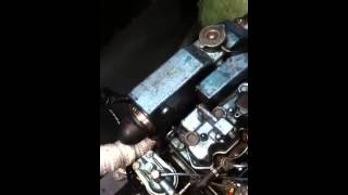 Perkins Perama diesel engine.