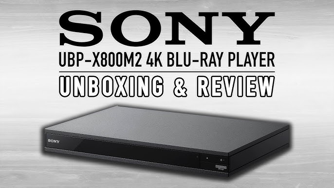 Sony UBP-X800M2 4K Blu-ray player | Crutchfield - YouTube