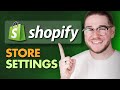 Shopify Store Settings Tutorial – Payments, Shipping, Taxes & Domains