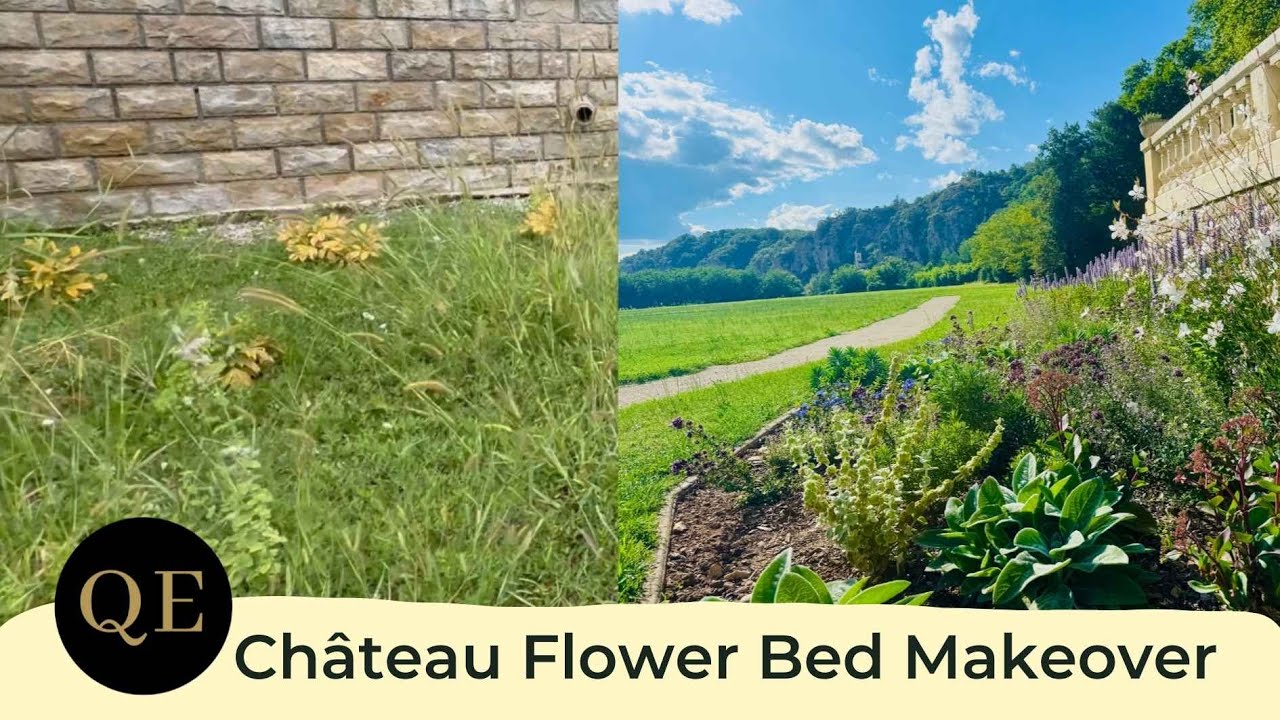 Château Flower Bed Makeover | Queen's Escape