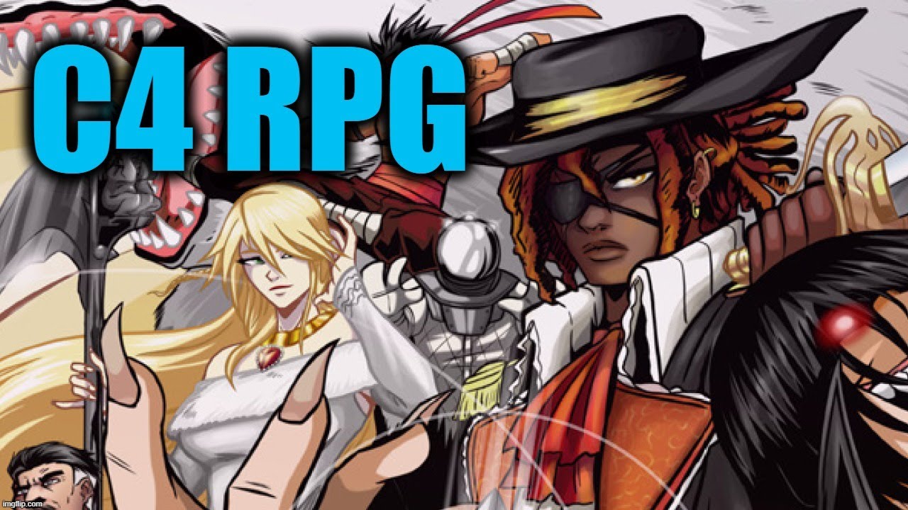 Ótimo rpg para iniciantes  e anime - C4 