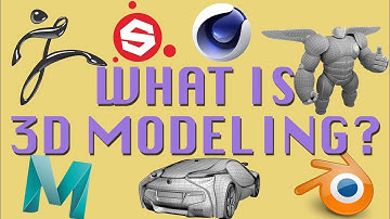 What Is 3D Modeling? Intro To Blender, Maya, ZBrush, etc.