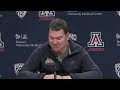 Arizona Basketball Press Conference - Tommy Lloyd