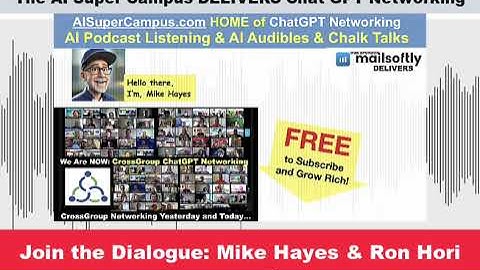 AI Super Campus DELIVERS: ChatGPT Networking Revolution | Transform Your Life: Mike Hayes & Ron Hori