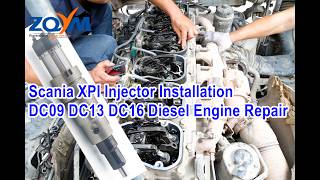 🔧 Scania XPI Injector Installation | DC09 DC13 DC16 Diesel Engine Repair & Technical Support 🔧 Scania XPI Injector Installation | DC09 DC13 DC16 Diesel Engine Repair & Technical Support