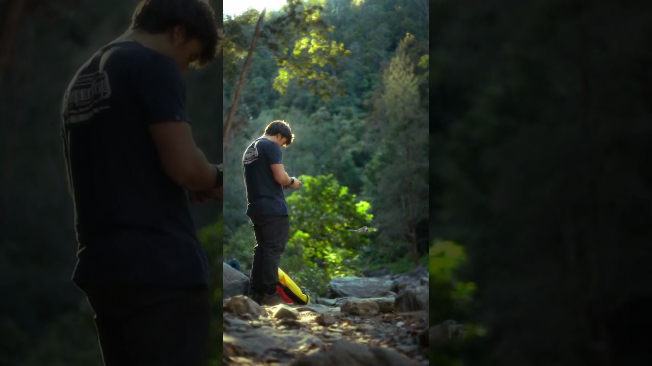 Overnight hiking in the Australian bush 