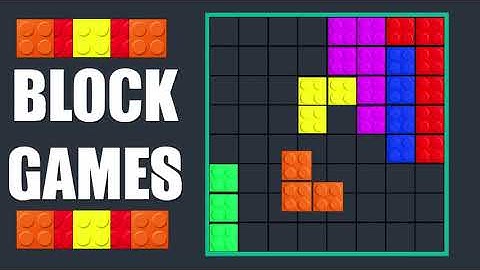 Block Games - Tetris style Block Puzzle Games