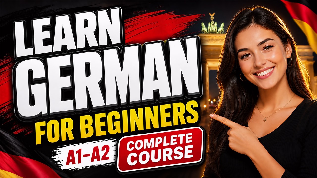 Learn German for Beginners (A1–A2) | Complete Course – Start Speaking ...