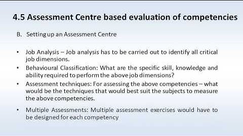 Session 4: Principal Approaches to Assessing Competencies