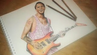 Marc Okubo from Veil of Maya | Speed Drawing by An