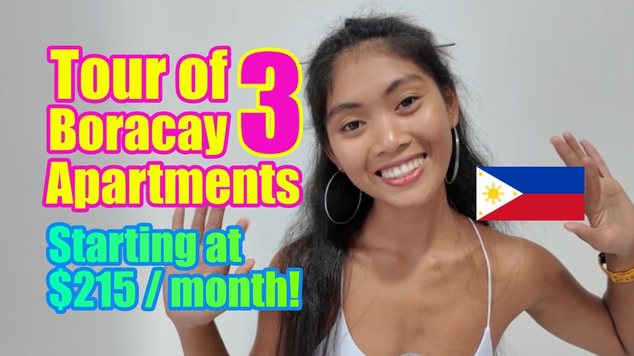 Four Boracay Apartment Tours - Starting at $200/month!