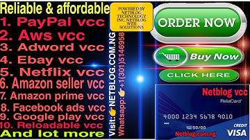 Paypal vcc | how to verify paypal account - get virtual credit cards  to verify paypal acct