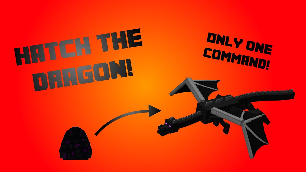 Minecraft DragonHatch [Only One Command] - Hatch the EnderDragon! - YouTube