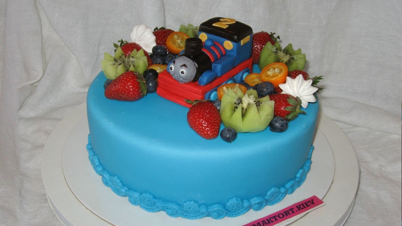 Торт Паровозик Томас.