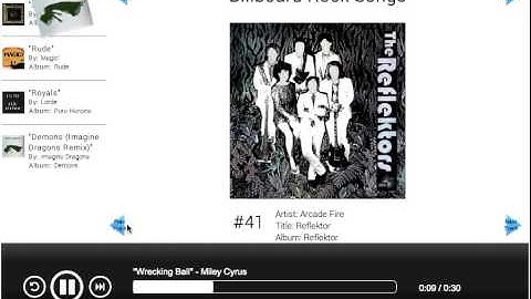 Audio Player Carousel Demo