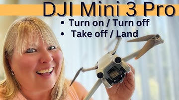 Dji Mini 3 Pro | Turn On /Turn Off |Take Off / Land