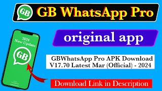 GBWhatsApp Pro APK Download V17.70 Latest update (Official) - 2024 screenshot 4