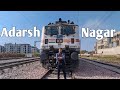 Railfanning at adarsh nagar delhi #vandebharatexpress
