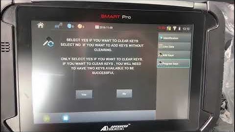 New Ford Smart Pro software that programs keys to the 2020 Transit Connect