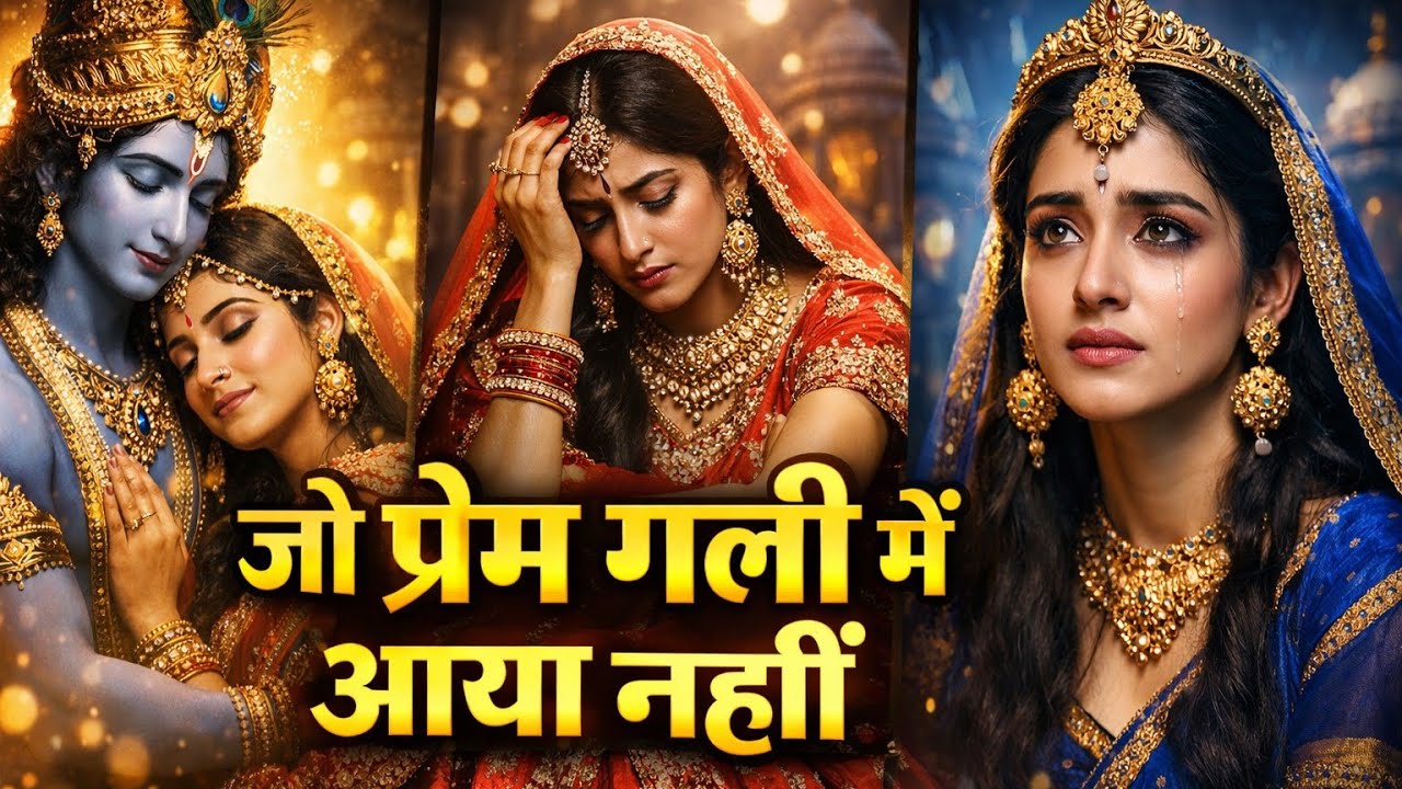 Jo Prem Gali Me Aaya Nahi | जो प्रेम गली में आया नहीं | Bhakti Song | Radhe Krishna New Bhajan 2026