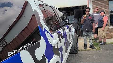 DB drag demo comp run round 5 BOOM BABY