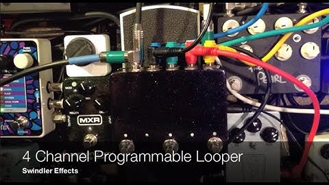 Programmable Looper Prototype Demo - Swindler Effects