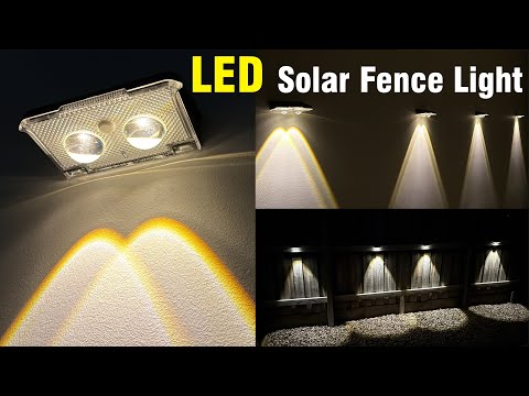exterior solar powered wall lights