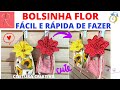 BOLSA FLOR - SACO FLOR  - EMBALAGEM DE PRESENTE DE TECIDO